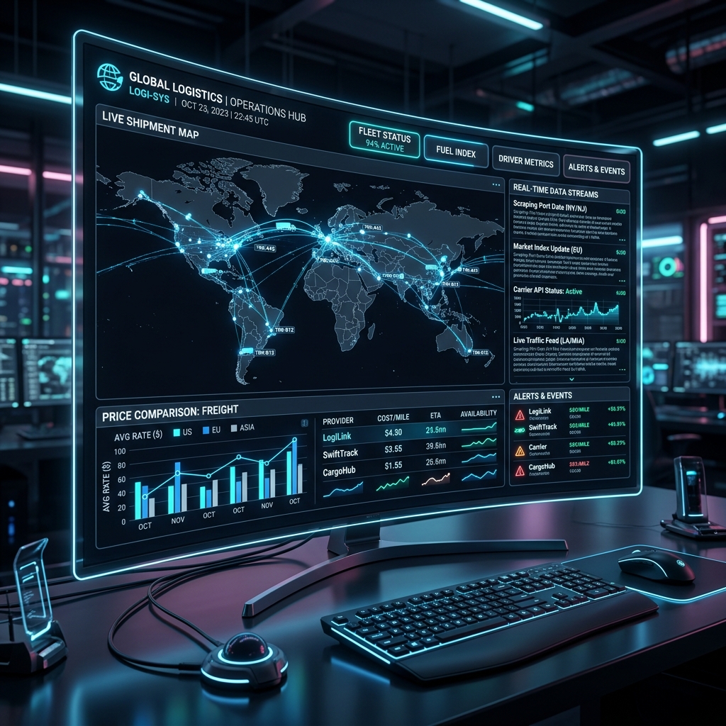 Precificação Inteligente no Setor de Transportes com Web Scraping